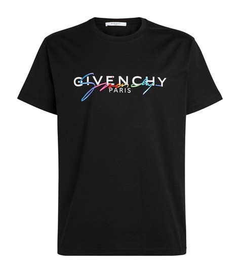 givenchy black shirt|Givenchy t shirt men price.